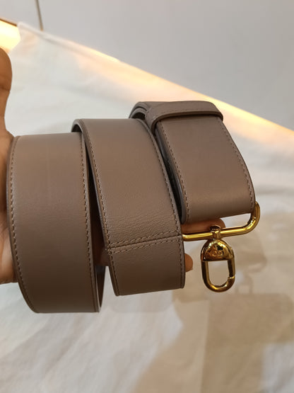 Lady Dior Small Lamb Taupe GHW 2016