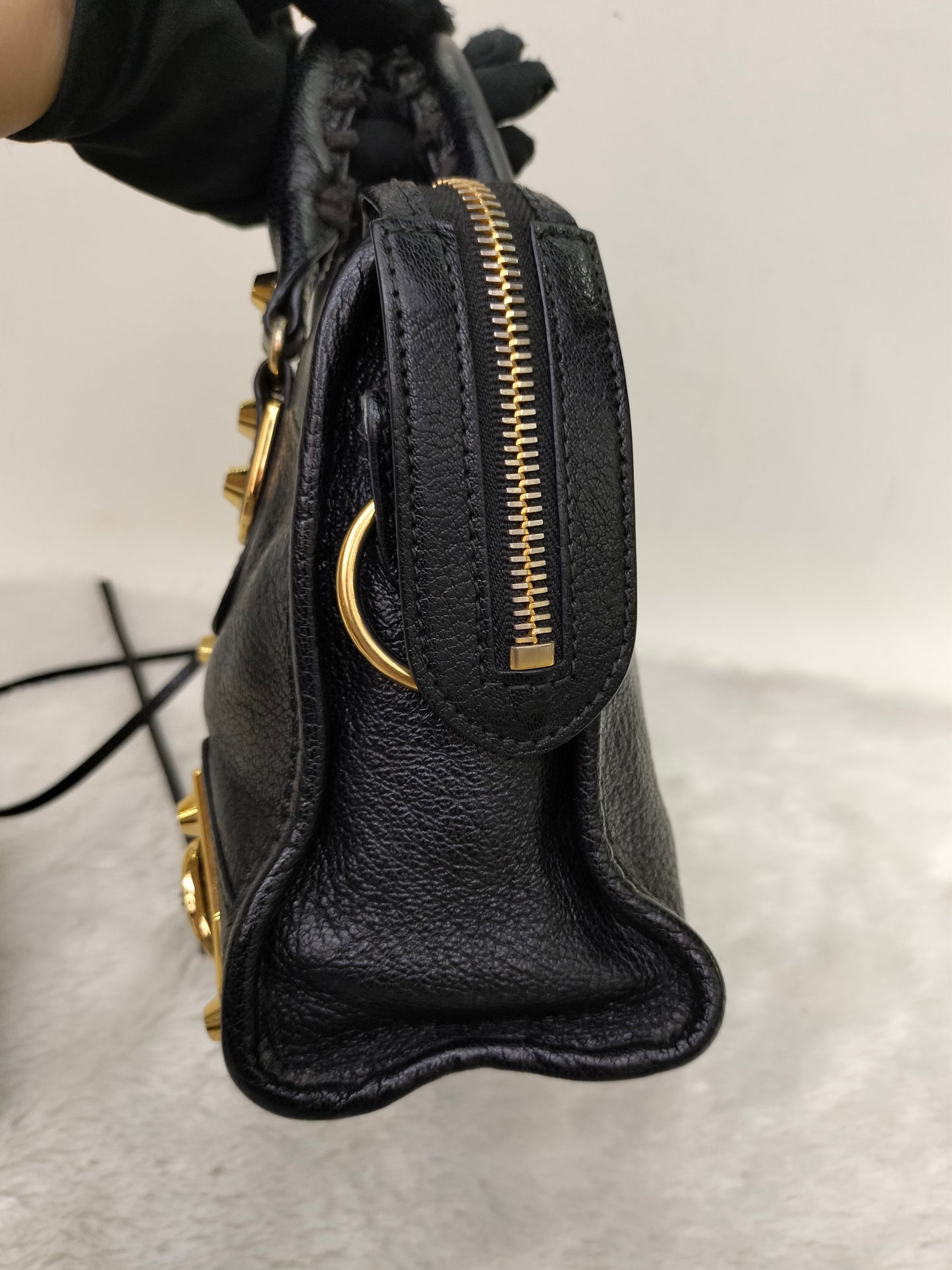 Balenciaga Mini City Edge Black GHW 2017