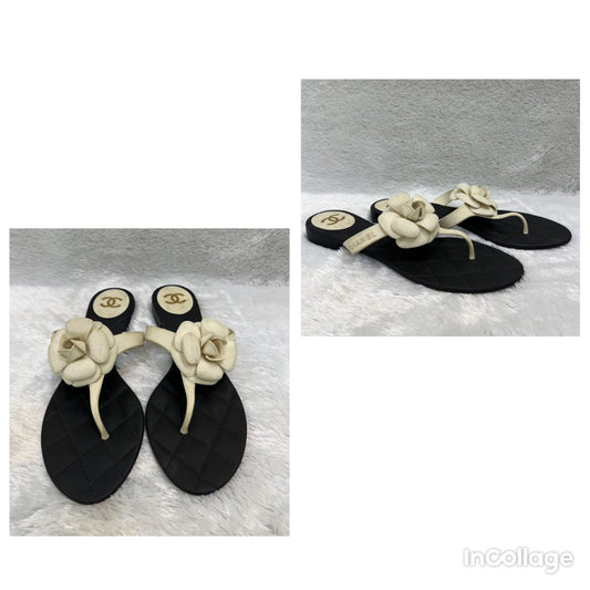 Chanel Sandal Camellia Jelly Size 42