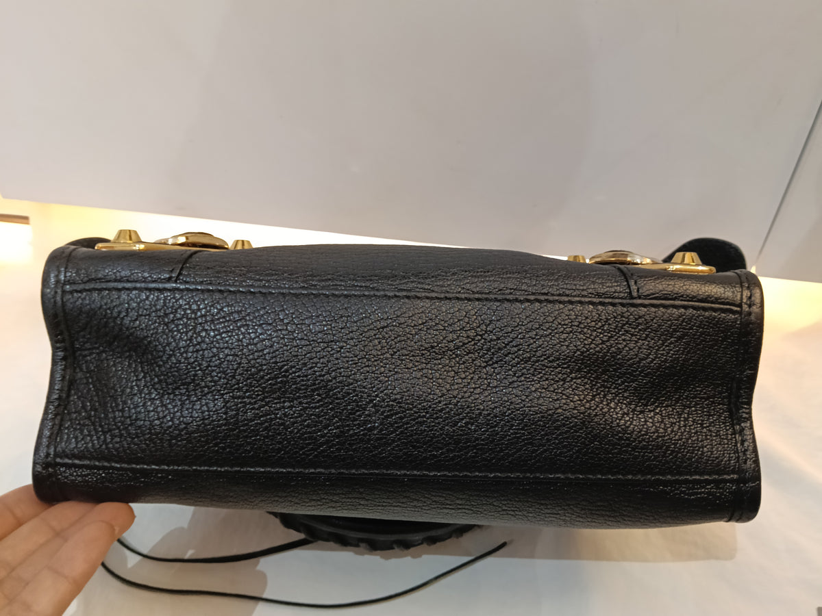 Balenciaga Mini City Edge Black GHW 2020