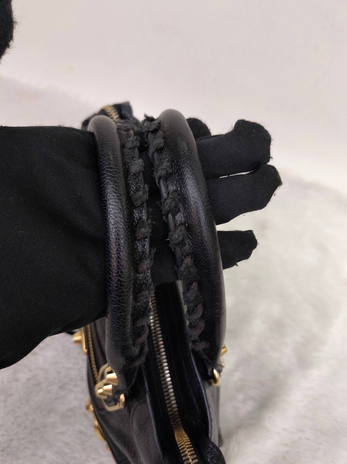 Balenciaga Mini City Edge Black GHW 2017