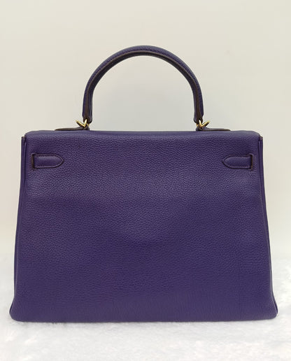 Kelly35 Togo Iris GHW #N square