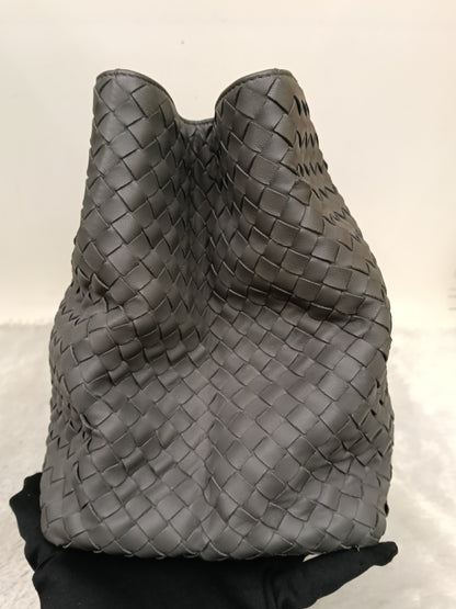 Bottega Veneta Nappa Intrecciato Chain Tote Large Grey RHW