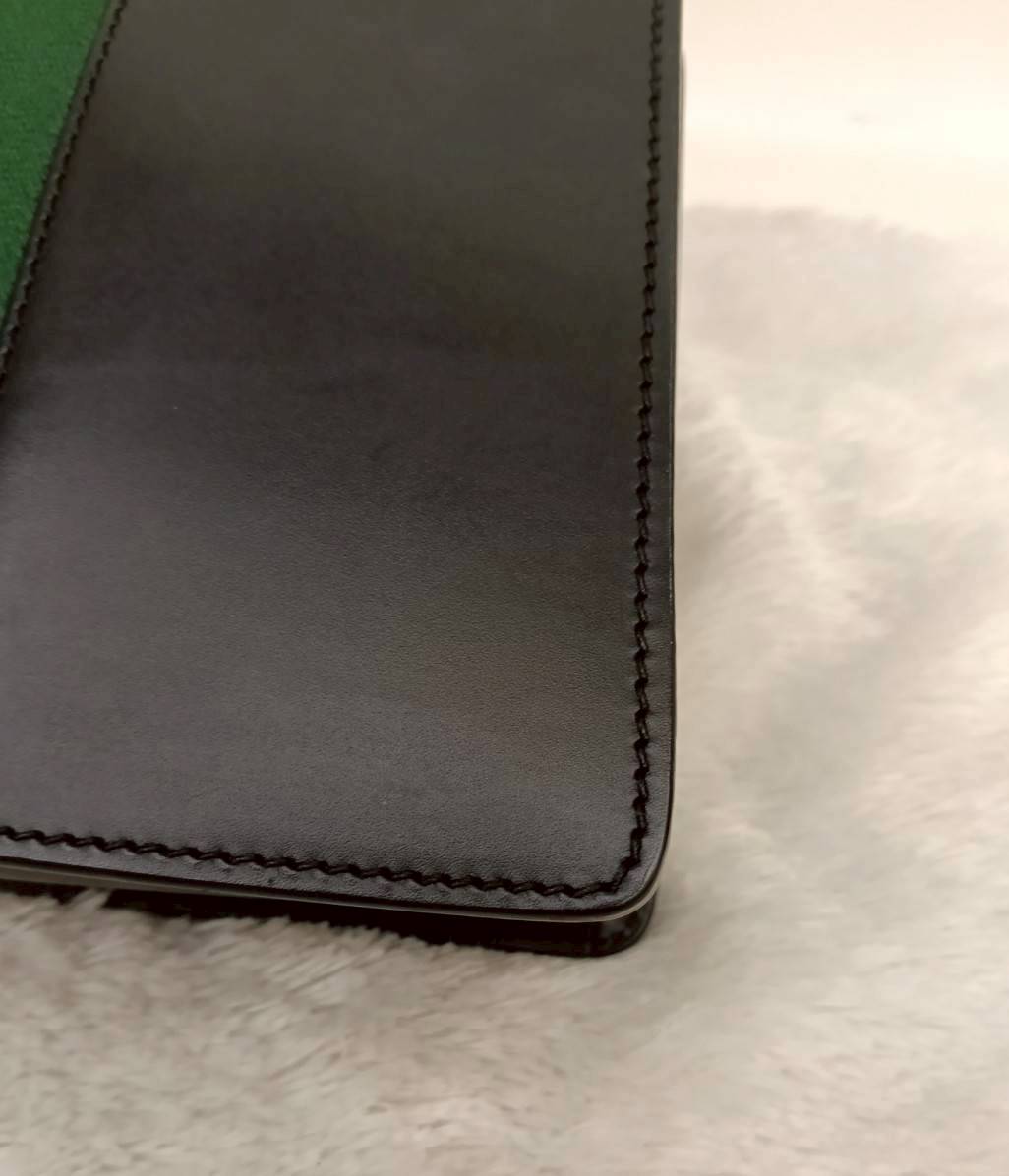 Gucci Sylvie Small Web Calfskin Black GHW