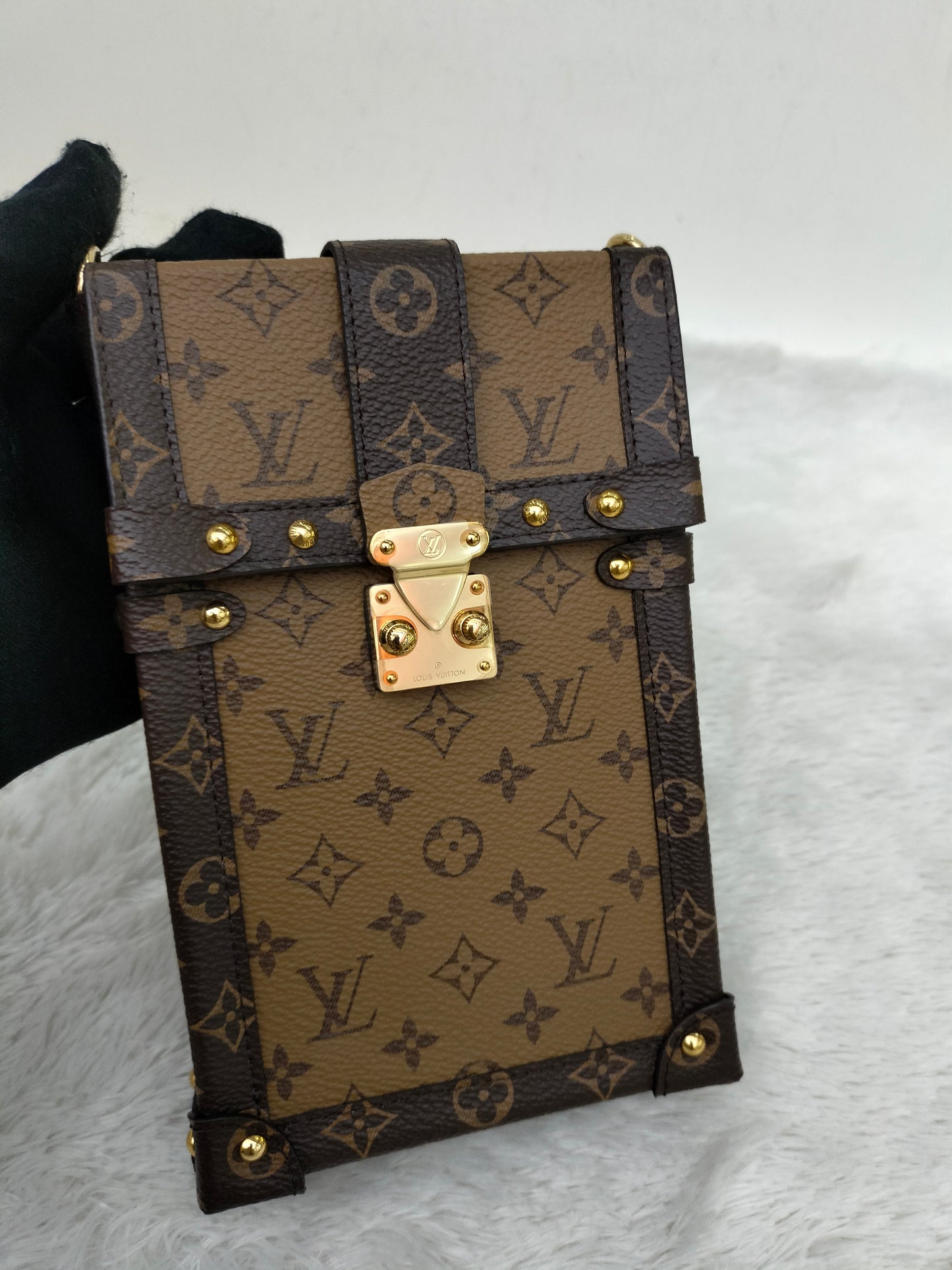 LV Pochette Trunk Vertical Monogram Reverse 2019