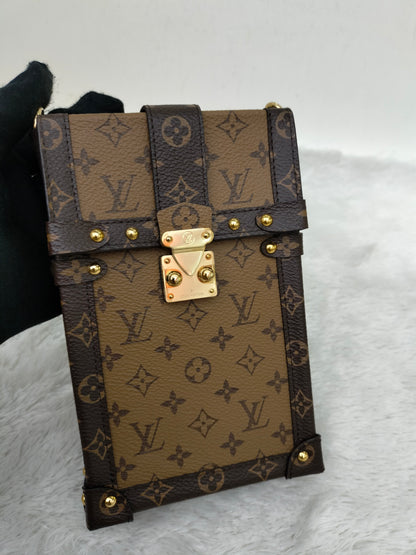LV Pochette Trunk Vertical Monogram Reverse 2019
