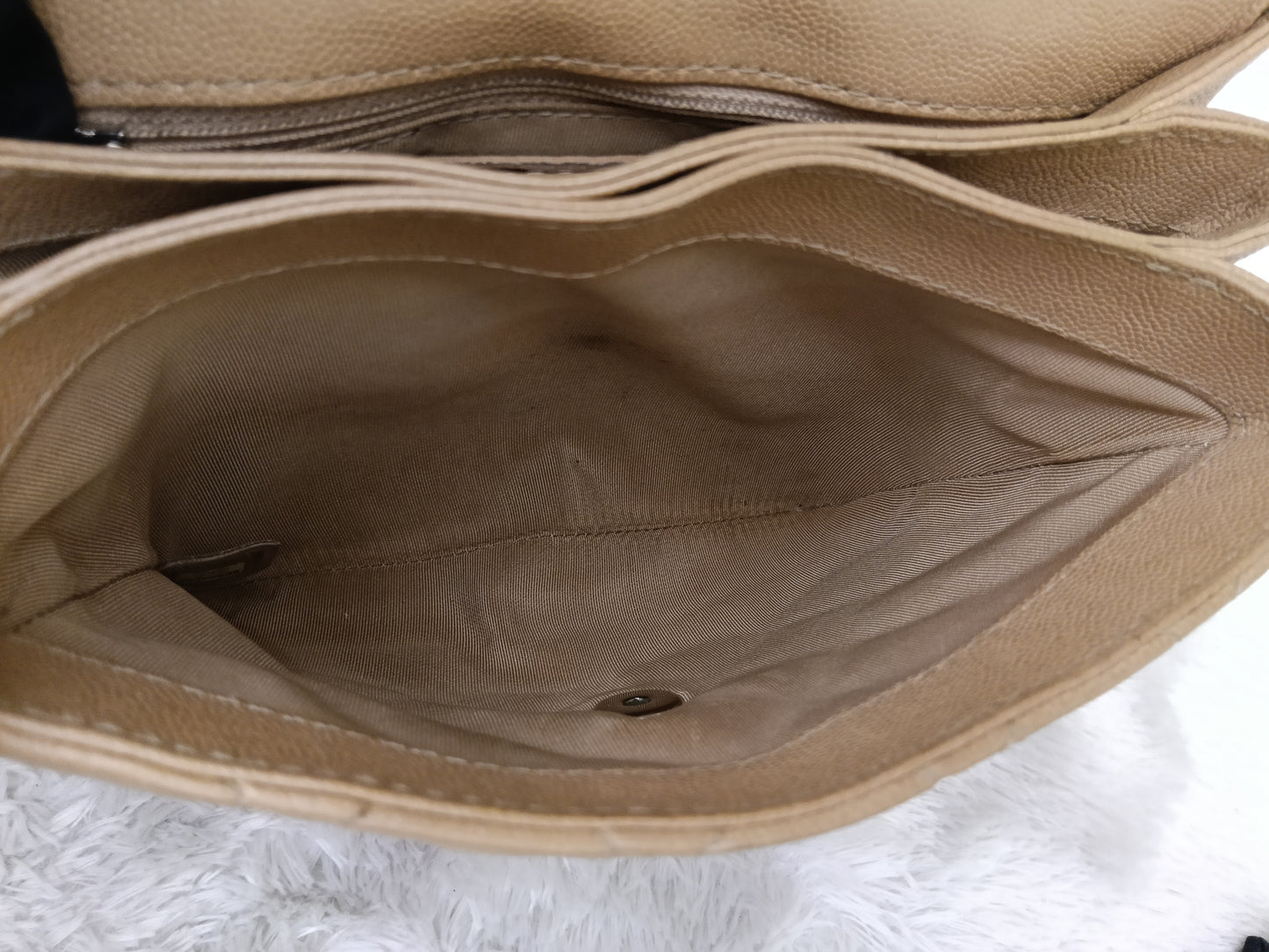 Chanel Medium Urban Companion Flap Caviar Beige SHW #25