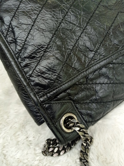 YsL Niki Medium Calfskin Black RHW 2018