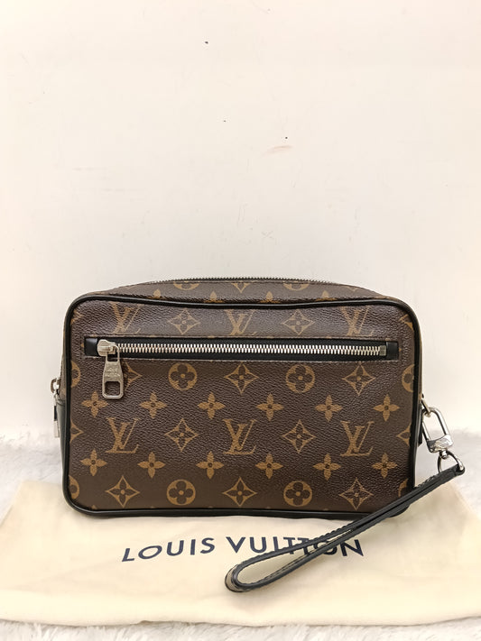 LV Kasai Clutch Monogram Macassar 2019