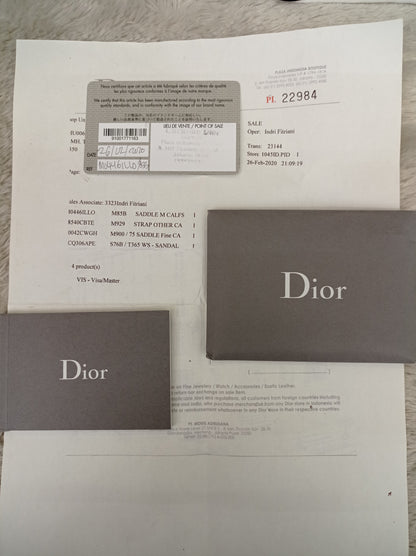 Dior Saddle Medium Ultra Matte Blue 2020