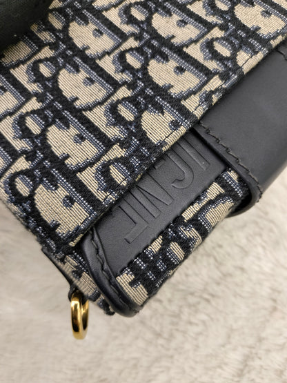 Dior Montaigne Box Oblique Navy GHW 2020