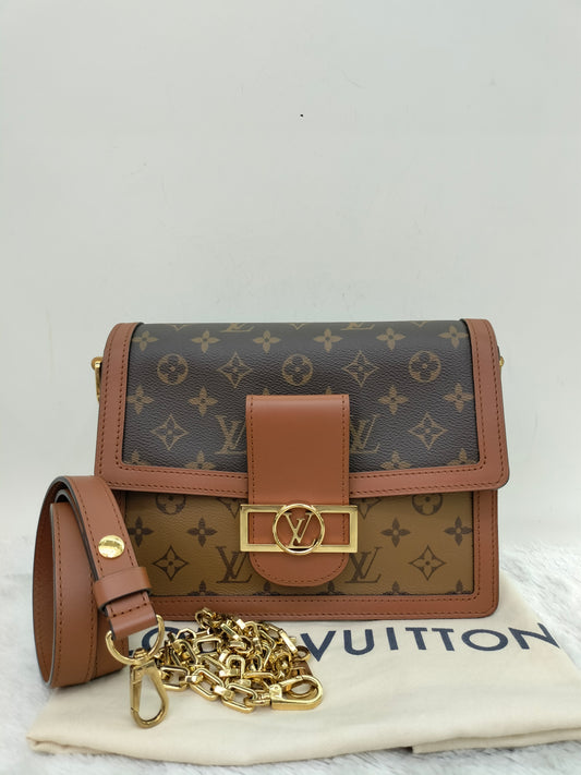 LV Dauphine MM Monogram Reverse 2020
