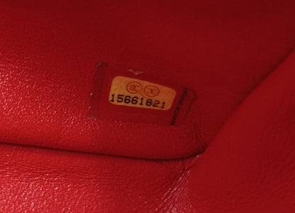 Chanel Jumbo Lamb Red SHW DF #15