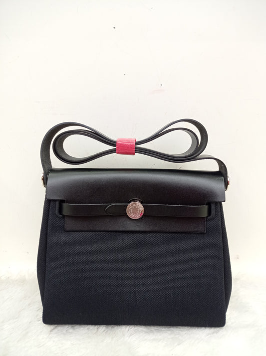 Herbag Zip 20 Canvas Black Militaire PHW #W