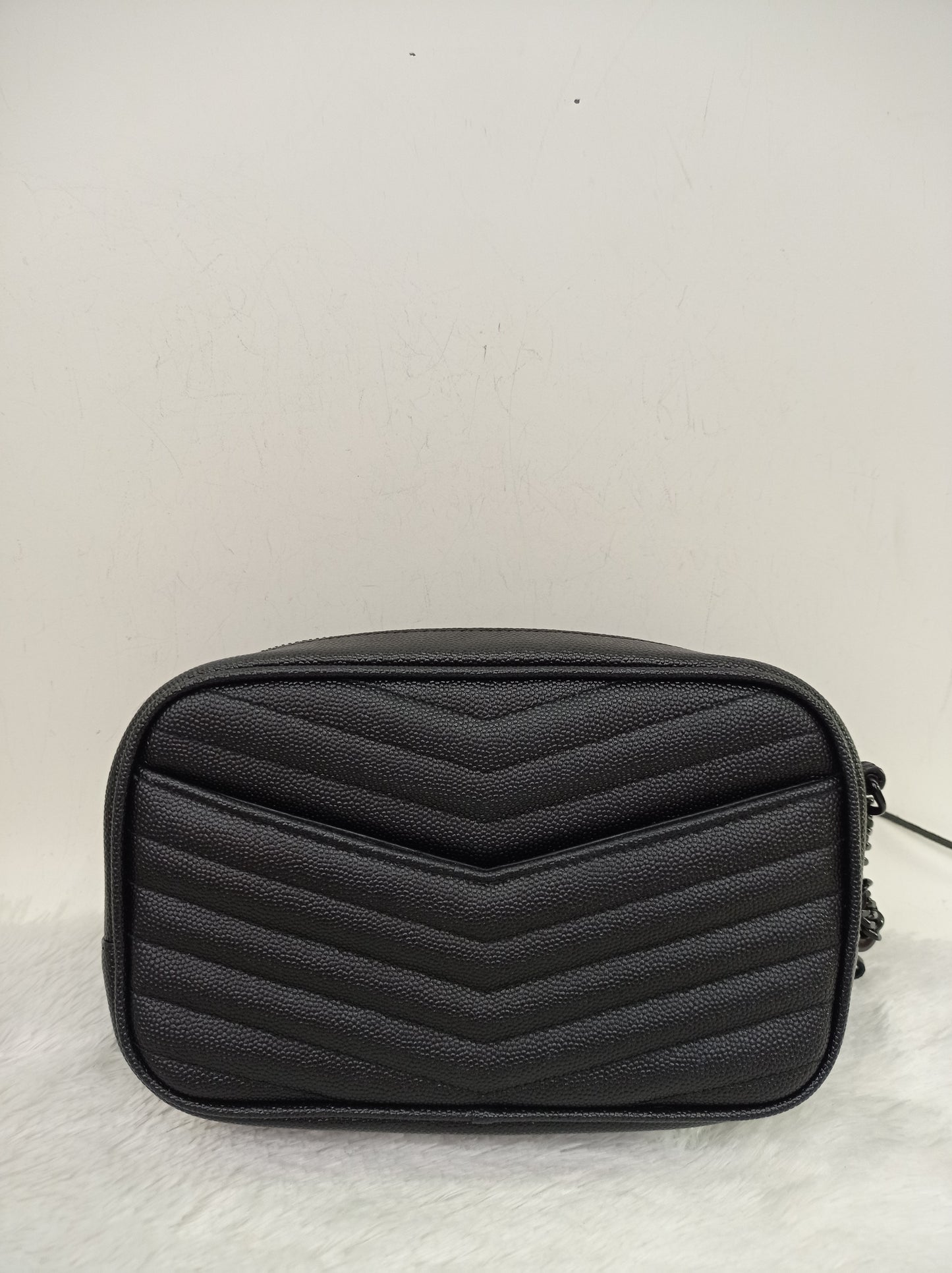 YsL Lou Mini Camera Grained All Black 2019