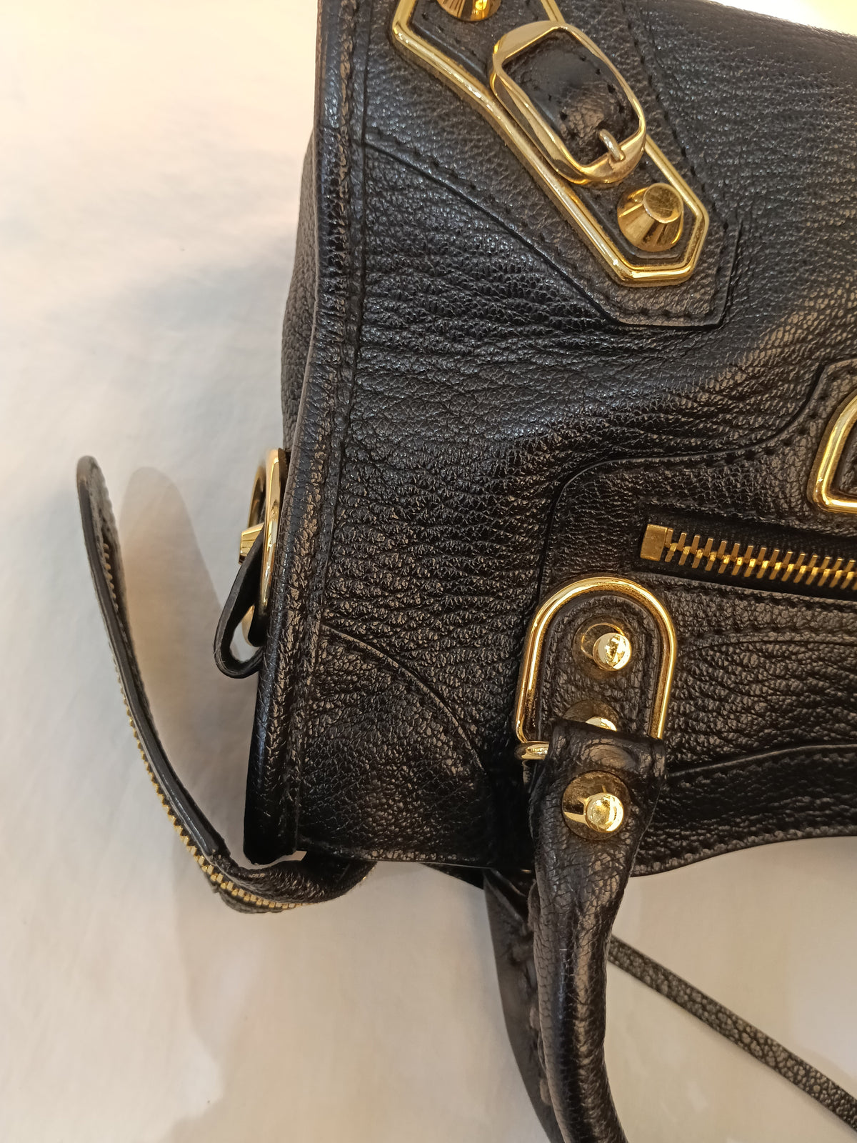 Balenciaga Mini City Edge Black GHW 2020