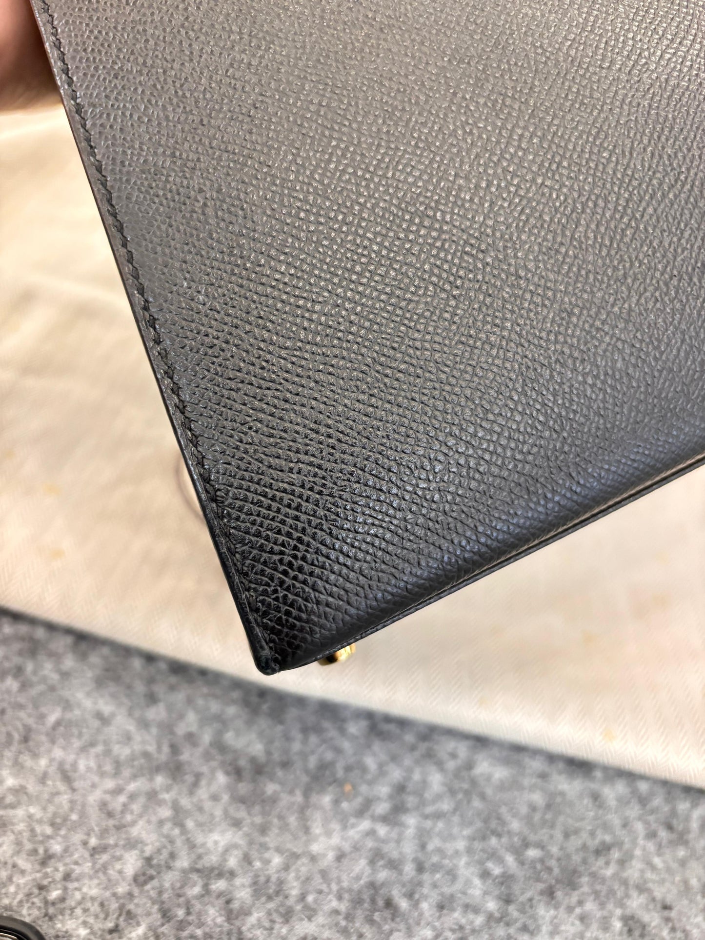 K32 Epsom Sellier Black GHW #A