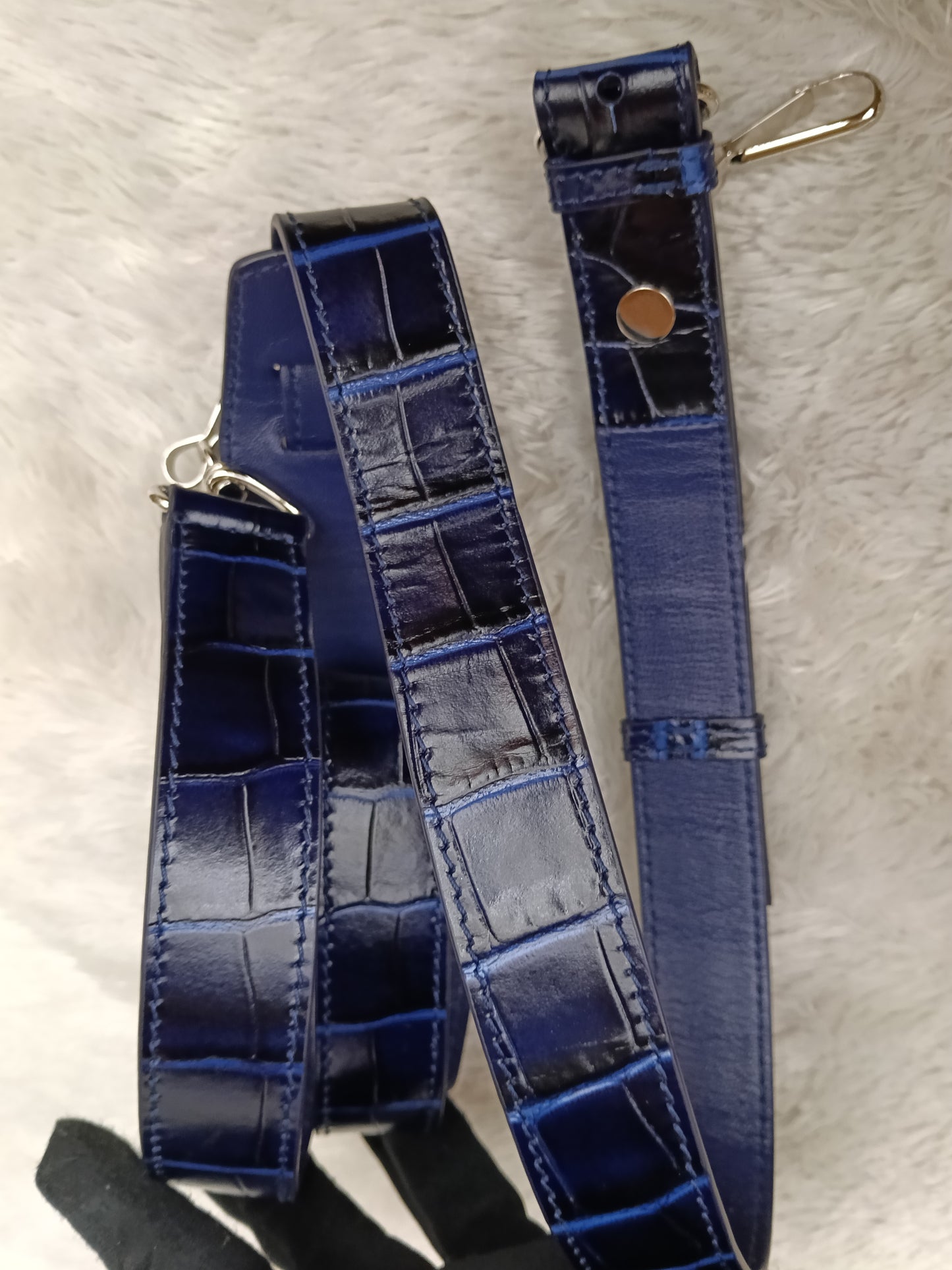 *NEW* Balenciaga Small City Edge Croco Blue SHW 2023