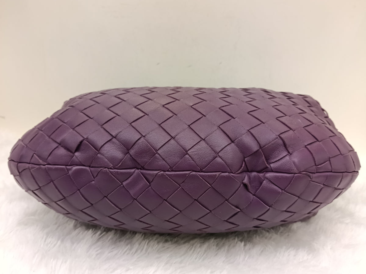 Bottega Veneta Teen Jodie Purple GHW