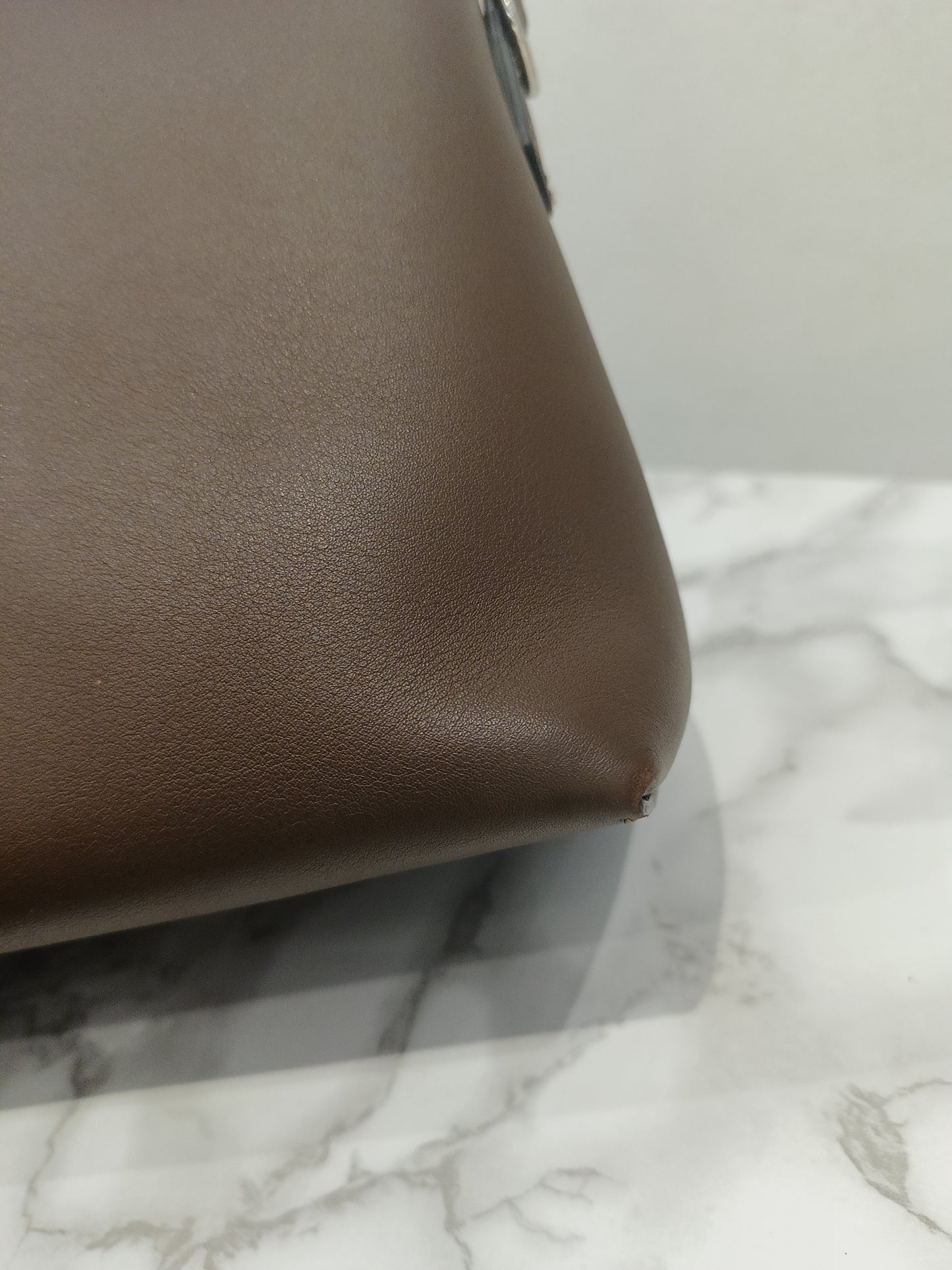 Fendi BTW Medium FF Handle Maya Brown SHW 2018