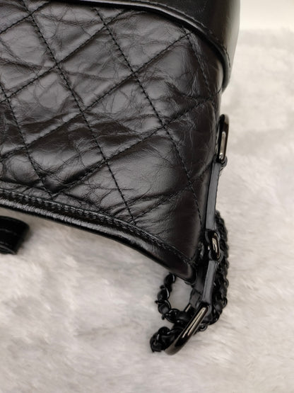 Chanel Gabrielle Small So Black #25