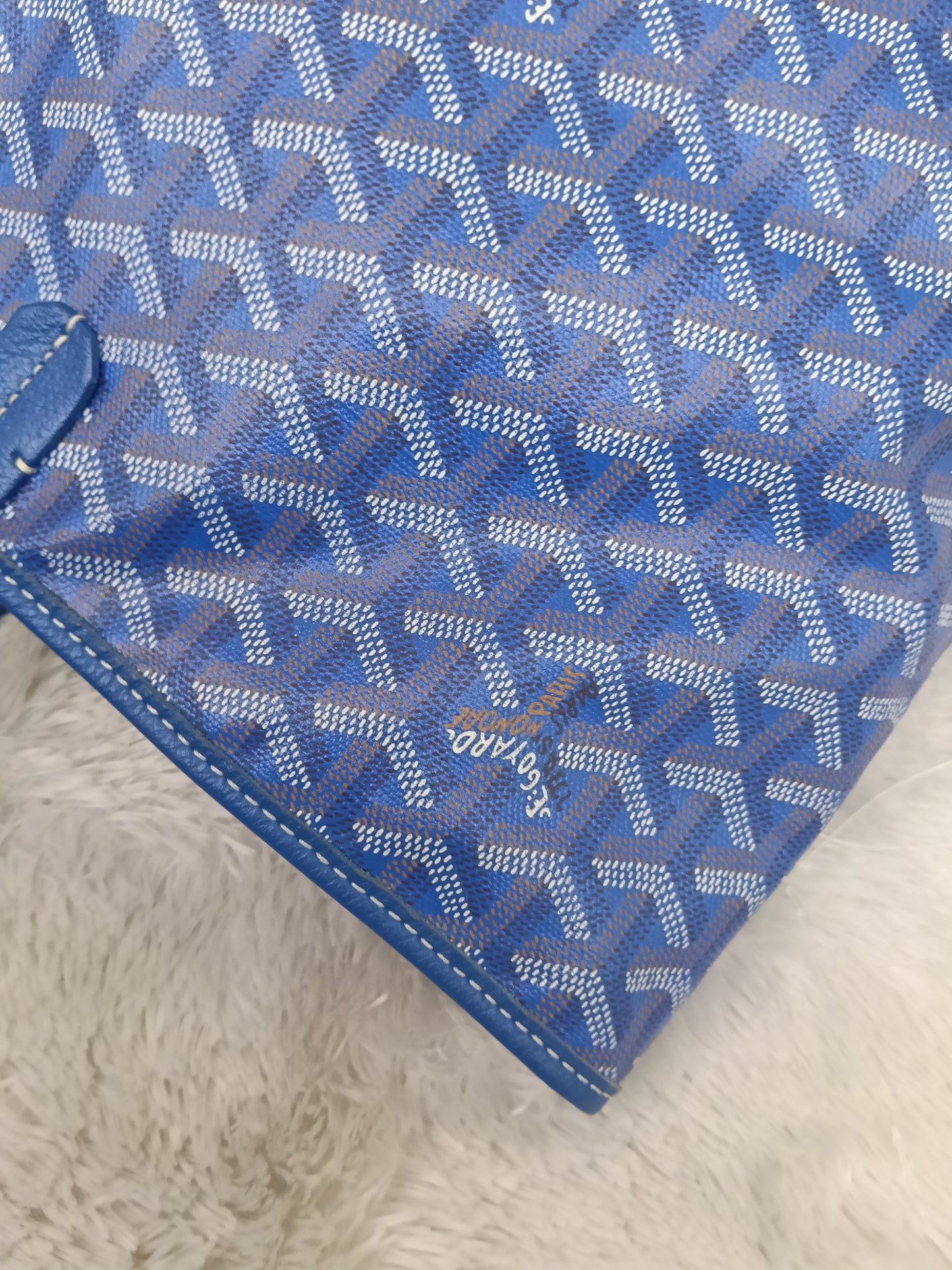 Goyard St Louis PM Blue 2019