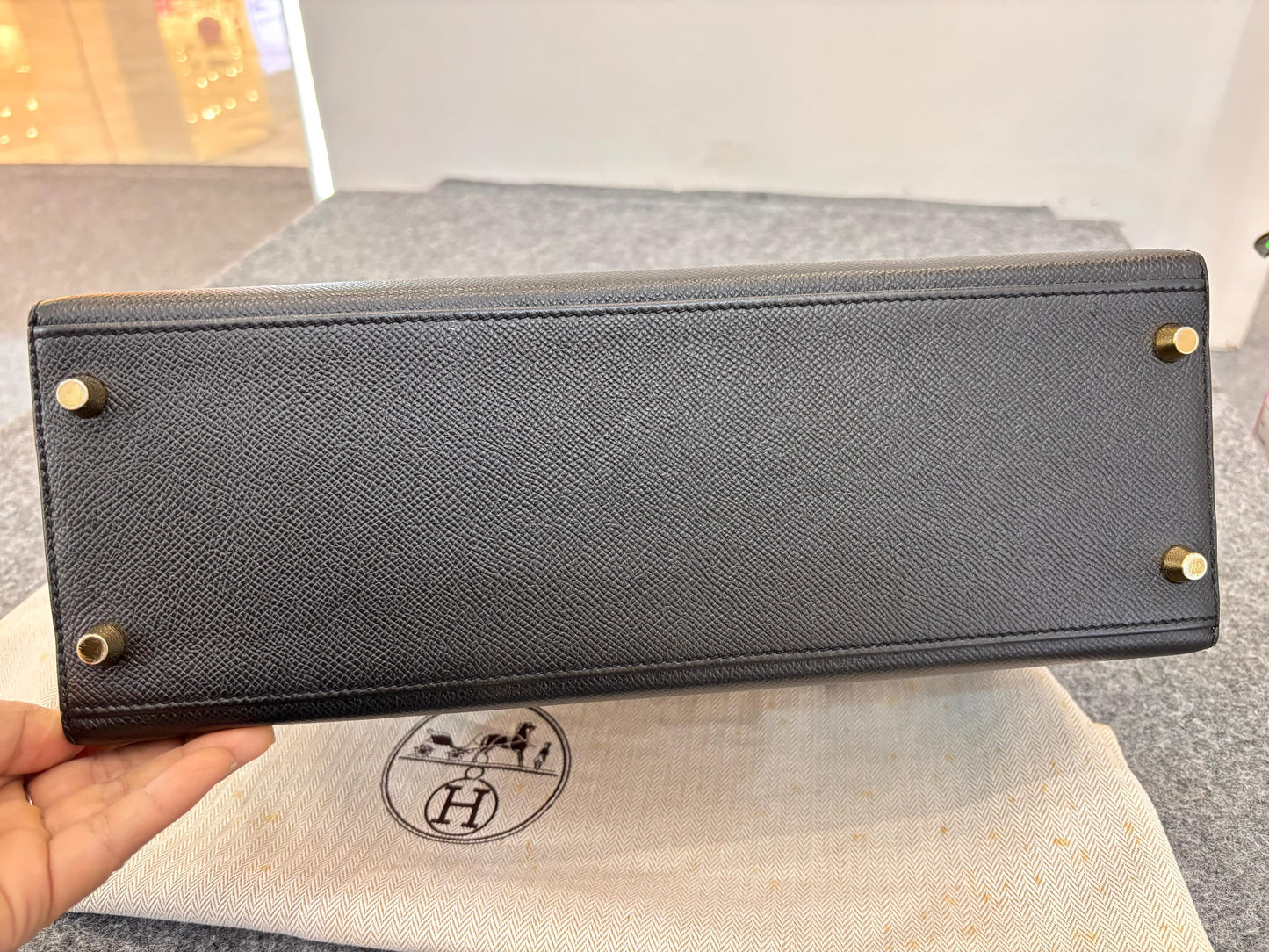 K32 Epsom Sellier Black GHW #A