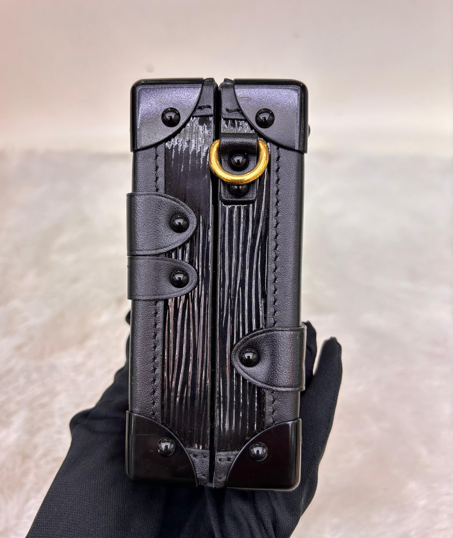 LV Petite Malle Epi Coquelicot Black 2015