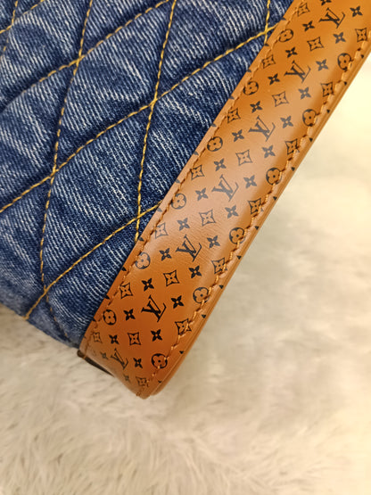 LV Alma BB Denim L Malletage Blue 2019