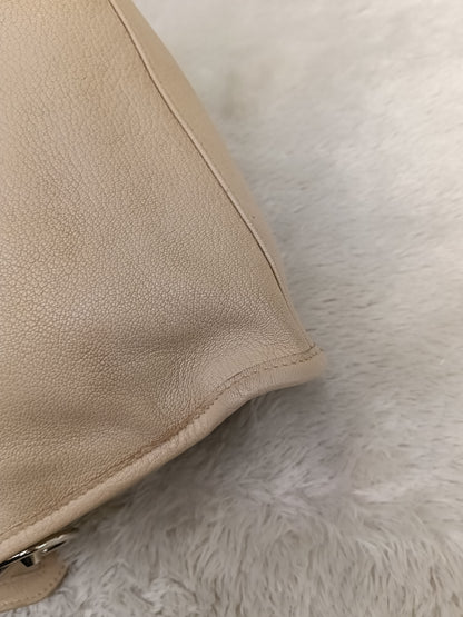 Balenciaga Small City Edge Beige SHW 2018