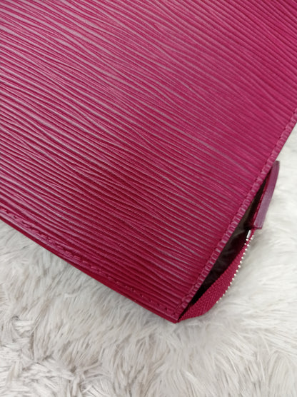 LV Toiletry Pouch 26 Epi Fuchsia 2019