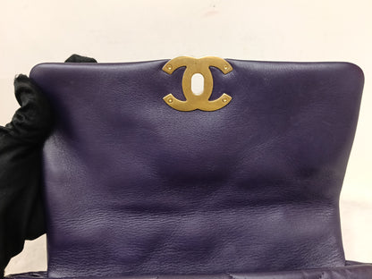 Chanel C19 Small Dark Purple GHW #30