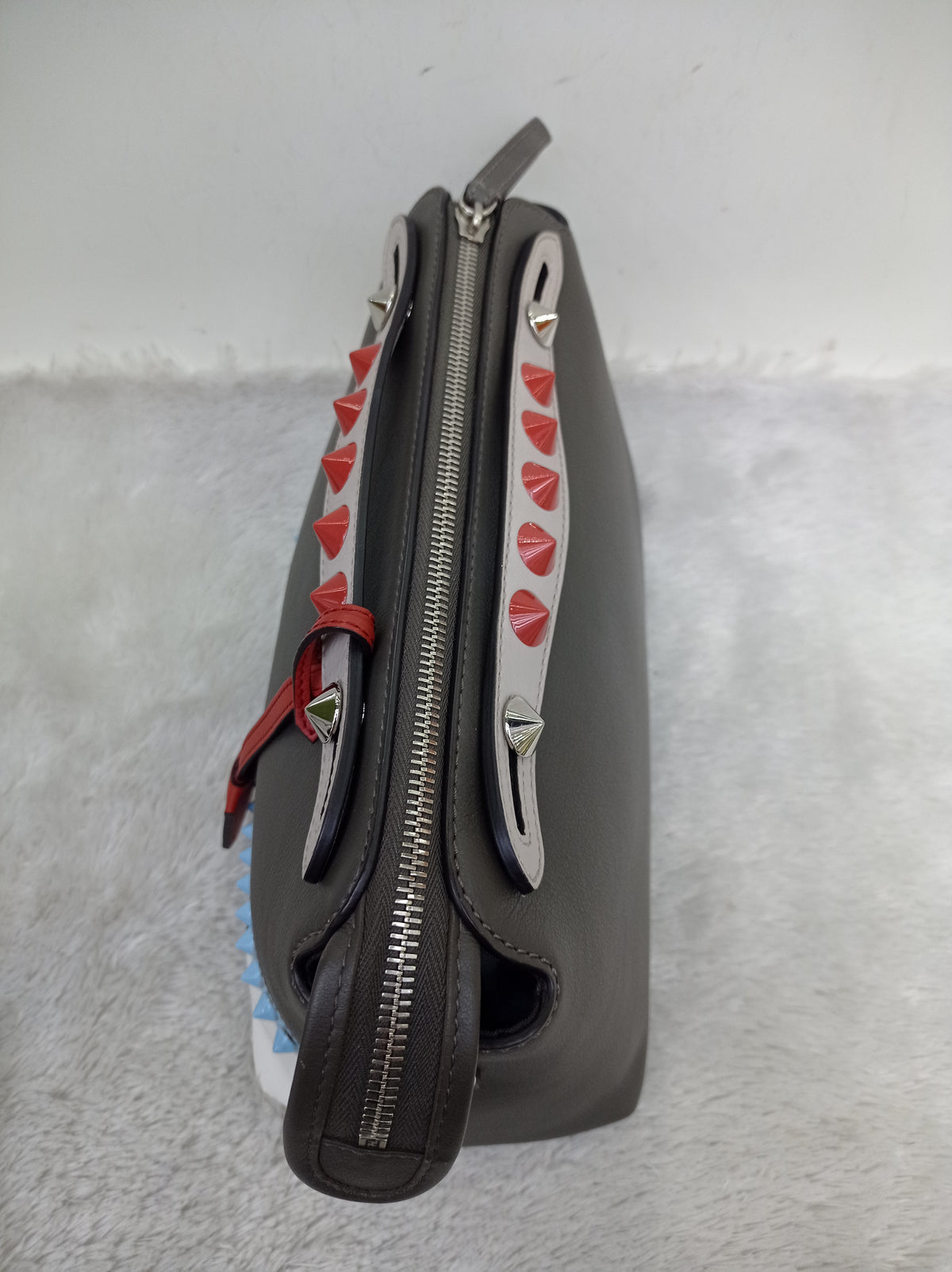 Fendi BTW Medium Monster Eyes Studded Multicolour SHW