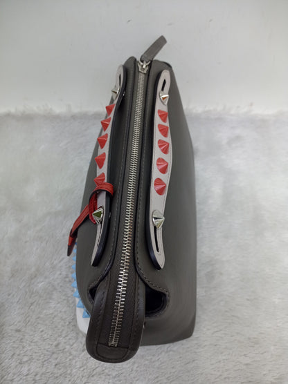Fendi BTW Medium Monster Eyes Studded Multicolour SHW