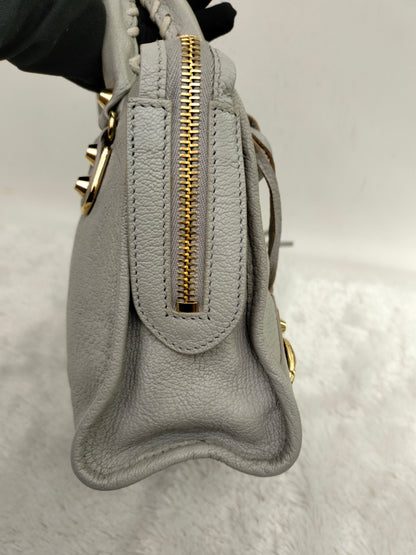 Balenciaga Mini City Edge Grey GHW
