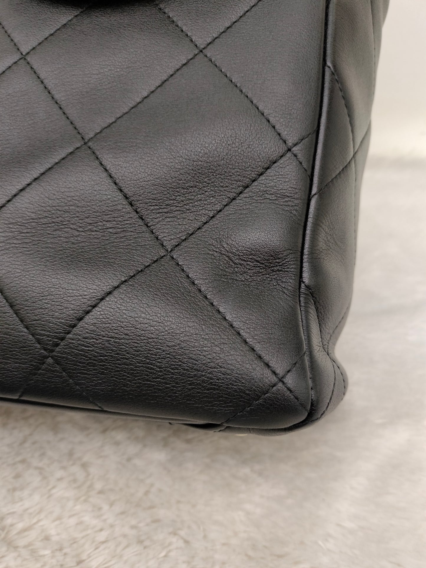 Chanel Chain Shopping Tote Calfskin Black GHW 2023 (CHIP)