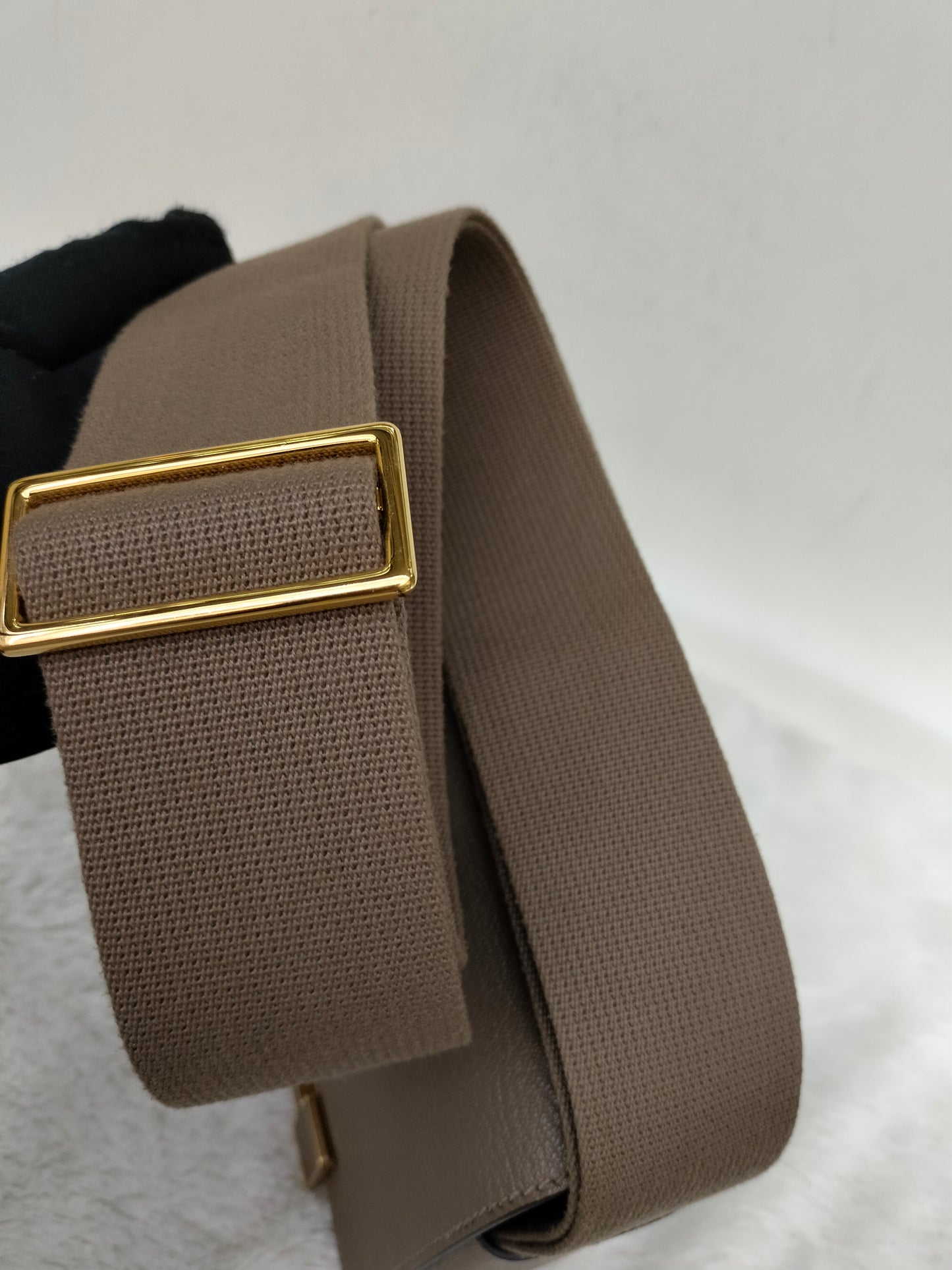Hermes Geta Chevre Etoupe GHW #U