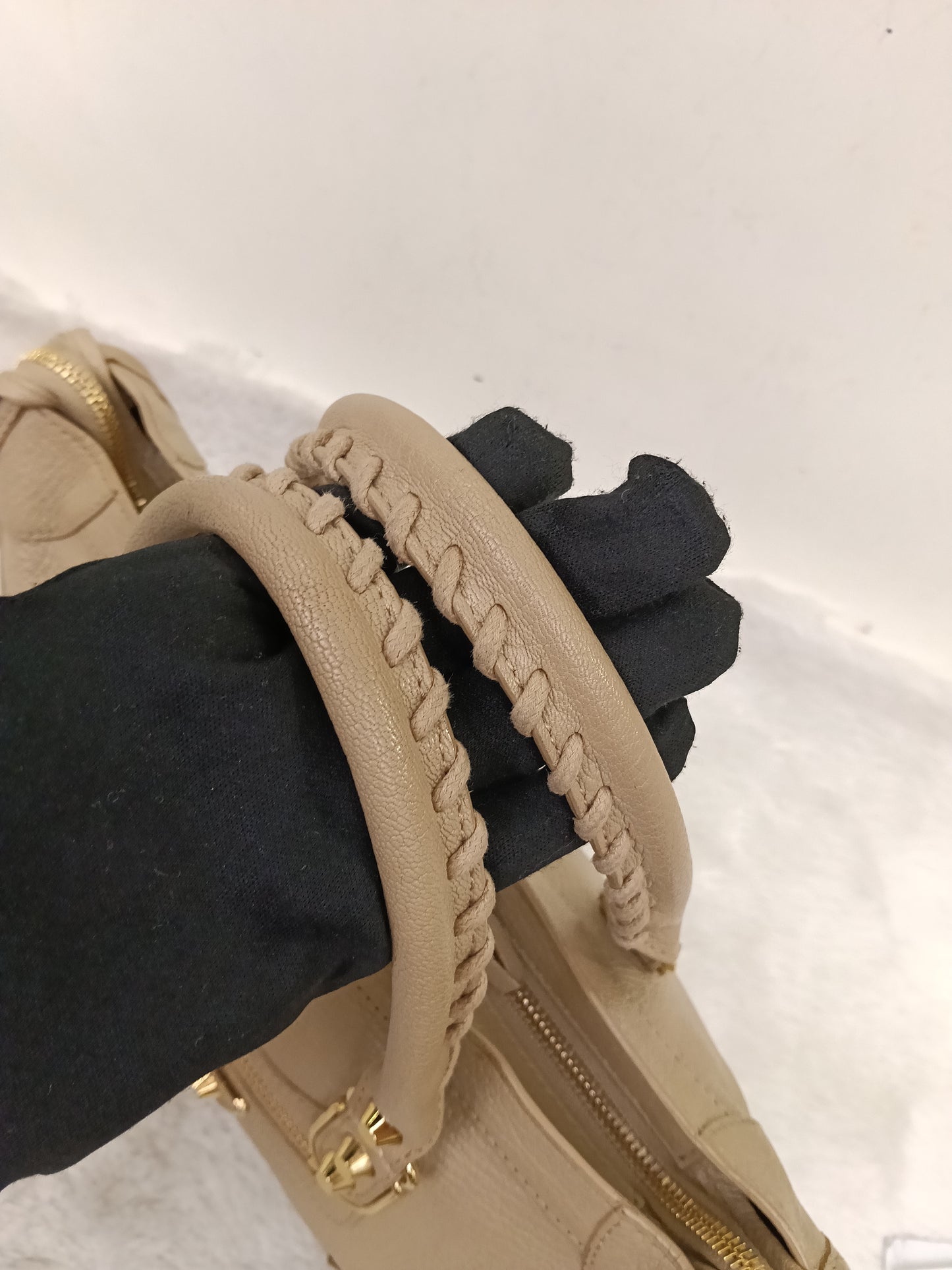 Balenciaga Small City Edge Beige GHW 2019