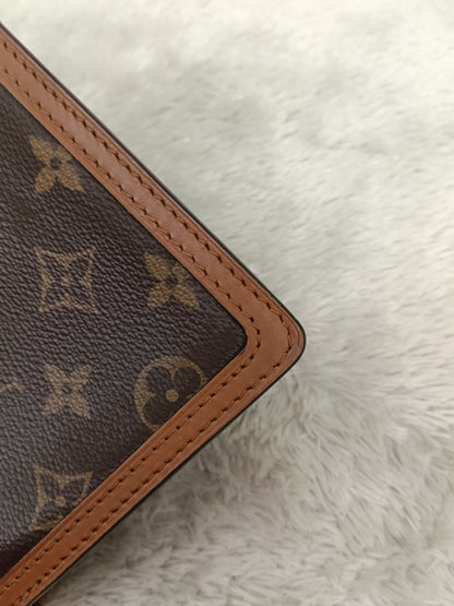 LV Portefeuille Dauphine Chain Monogram Reverse (CHIP)