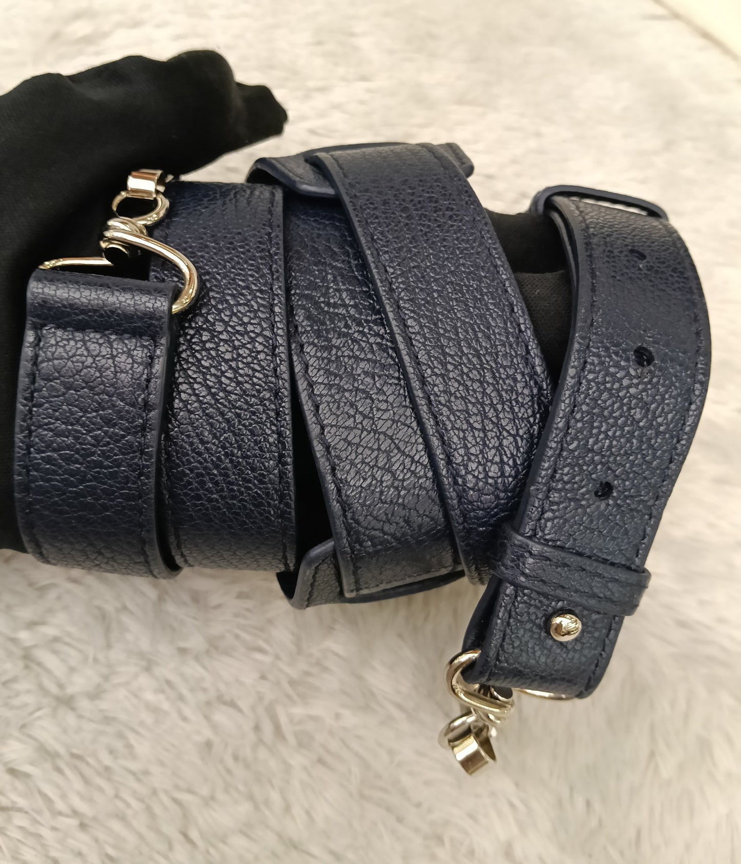 Balenciaga Small City Edge Navy SHW 2017