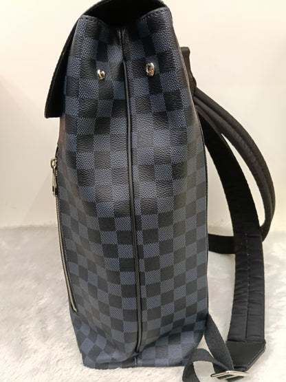 LV Newport Backpack Damier Graphite Cobalt 2016