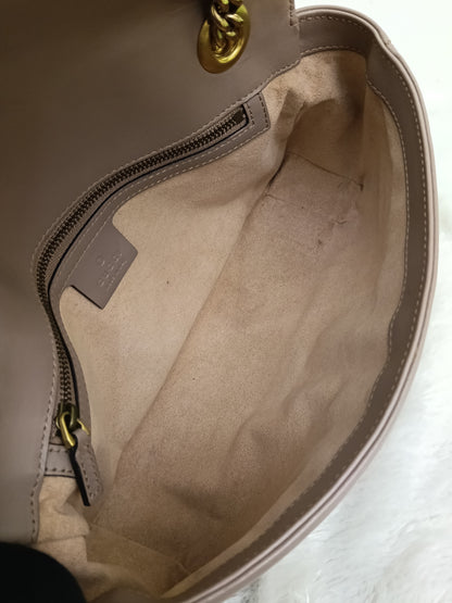Gucci Marmont Small Nude GHW