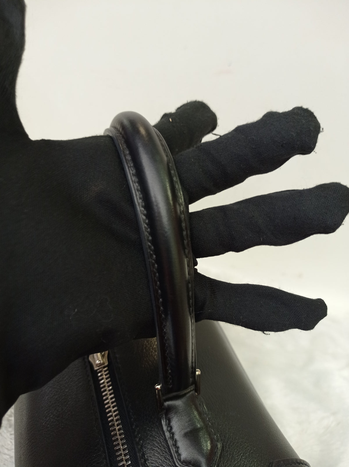 Hermes Sac Maxibox 29 Evergrain Noir PHW #T