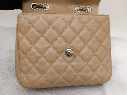 Chanel Medium Urban Companion Flap Caviar Beige SHW #25
