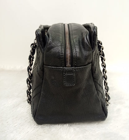 Chanel Tote Diamond Stitch Small Caviar Black SHW #10