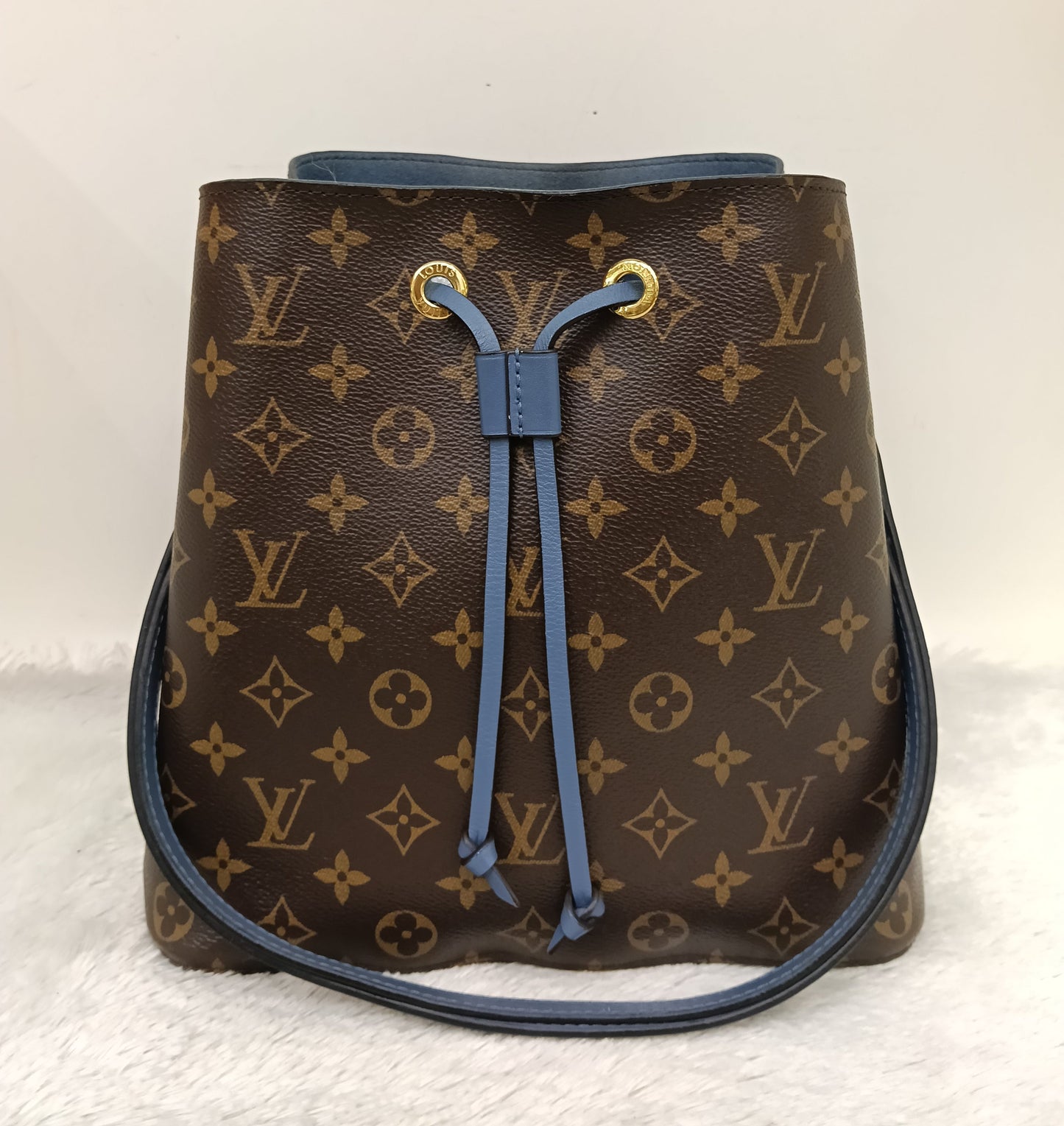 LV Neo Noe MM Monogram Blue Jean 2018