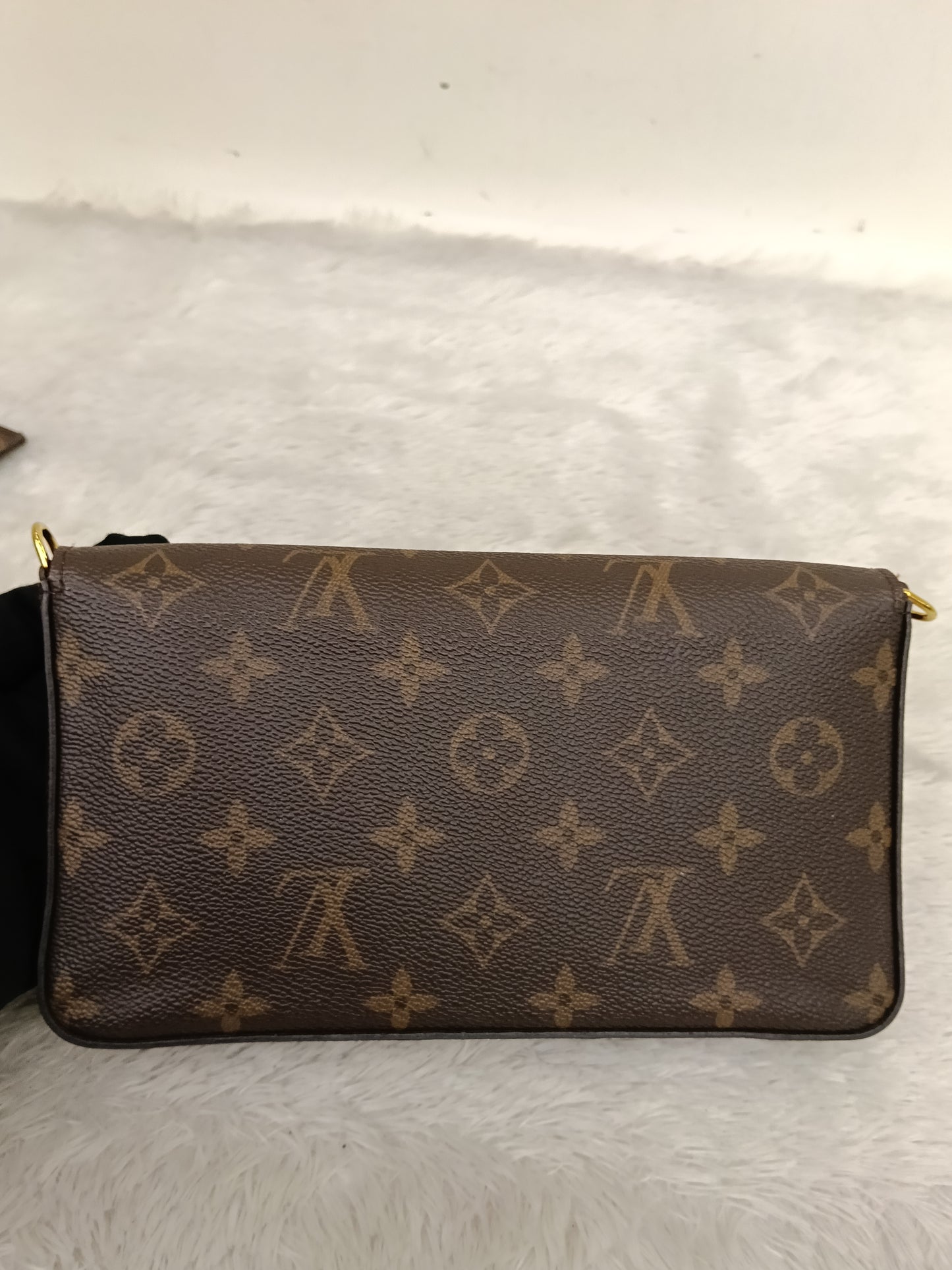 LV Pochette Felicie GM Monogram Fuchsia 2020