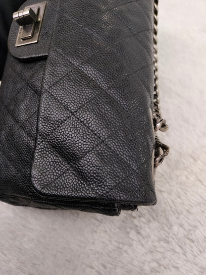 Chanel Medium Reissue Caviar Black Bijoux Chain RHW #11
