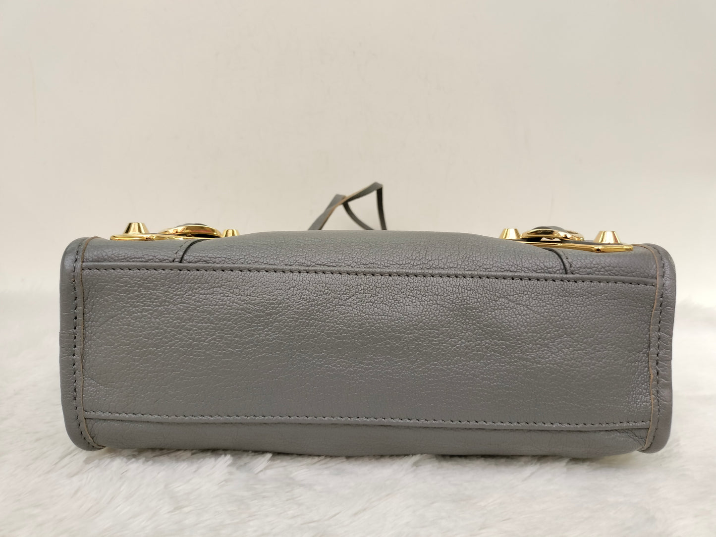 Balenciaga Mini City Edge Grey GHW 2017