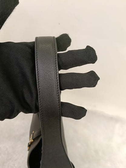 YsL Le 5 A 7 Supple Small Calfskin Black GHW 2026